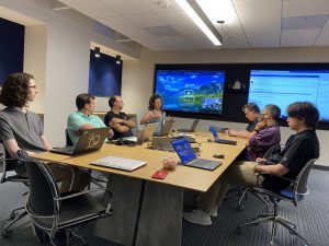 Matrix Staff in a In-person meeting