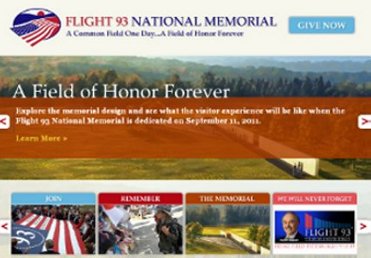 Flight 93 National Memorial home page
