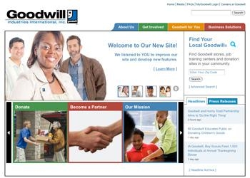 Goodwill Industries International home page