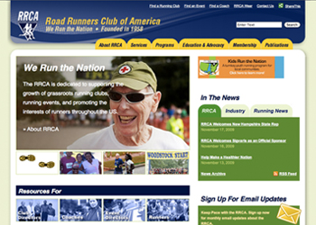Road Runners Club home page