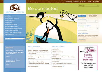 DSA home page