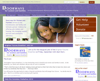 Doorways home page